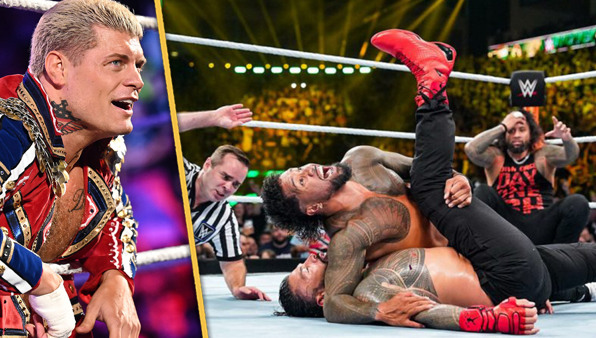 CODY RHODES WWE JEY USO ROMAN REIGNS SUMMERSLAM